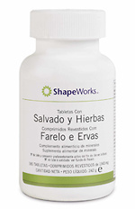 Suplemento nutritivo de salvado y hierbas para controlar el peso Herbalife 