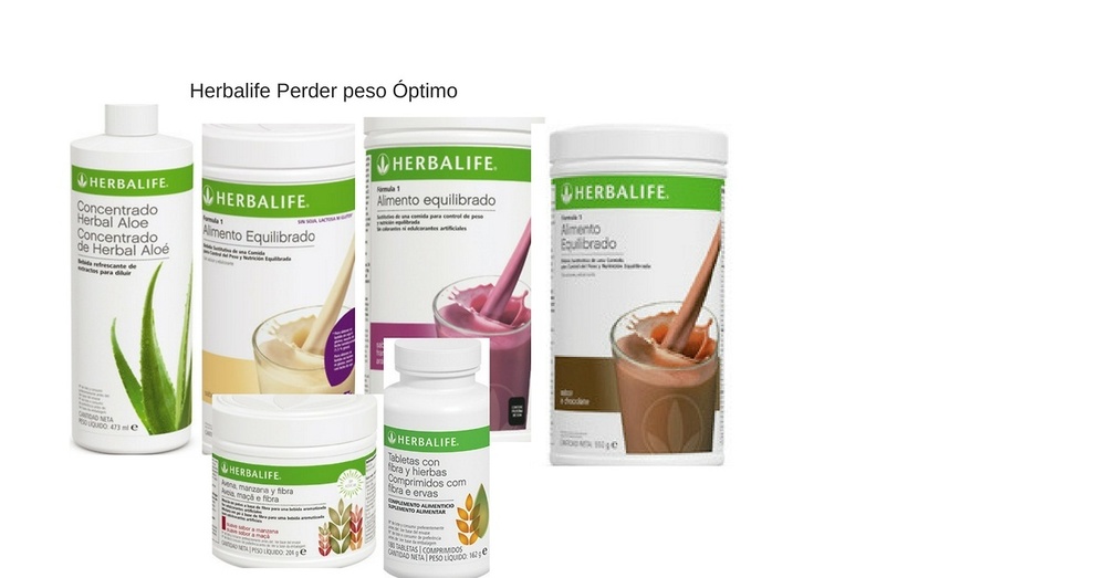 Perder peso Optimo Herbalife 